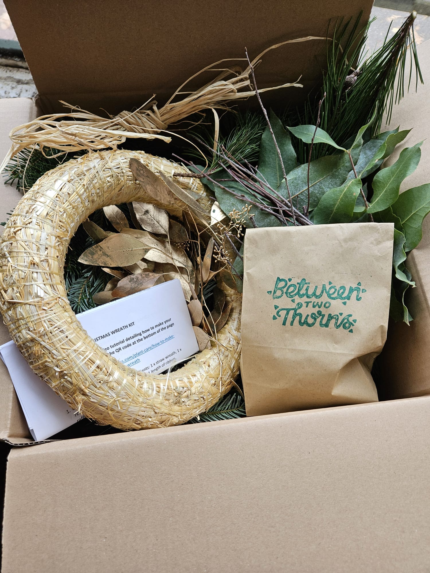 DIY CHRISTMAS WREATH KIT!