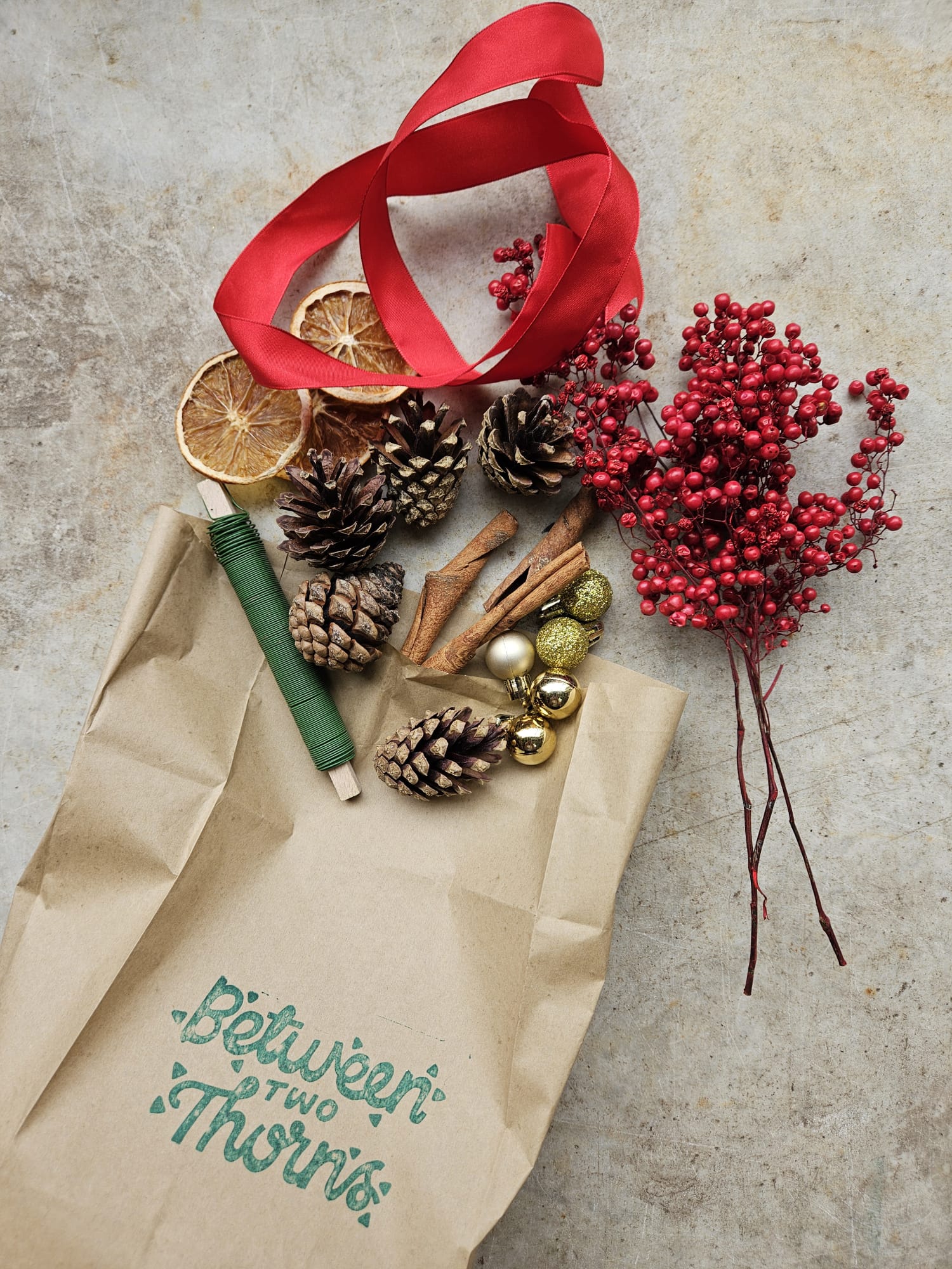 DIY CHRISTMAS WREATH KIT!