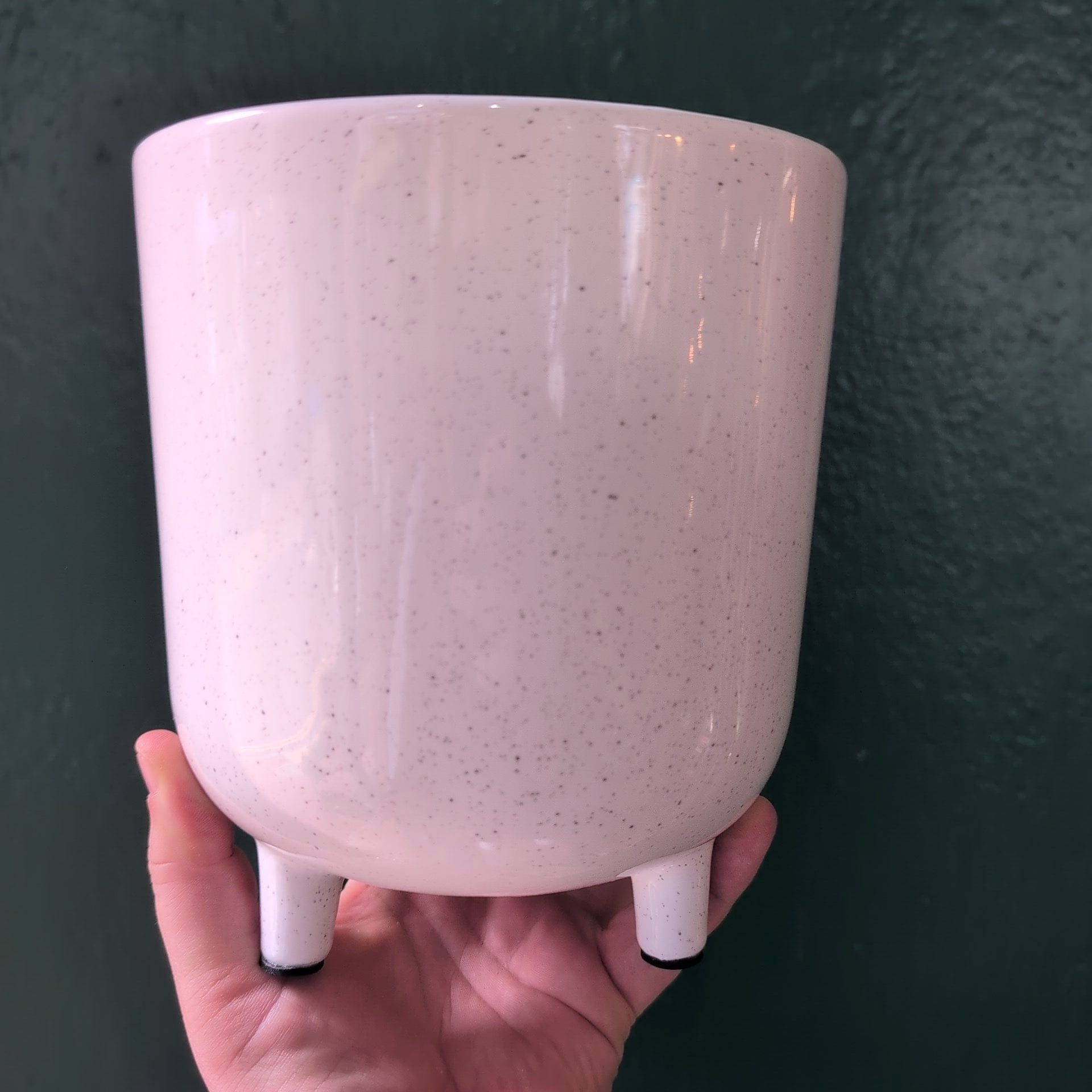 Lecce Speckled Pots with Feet