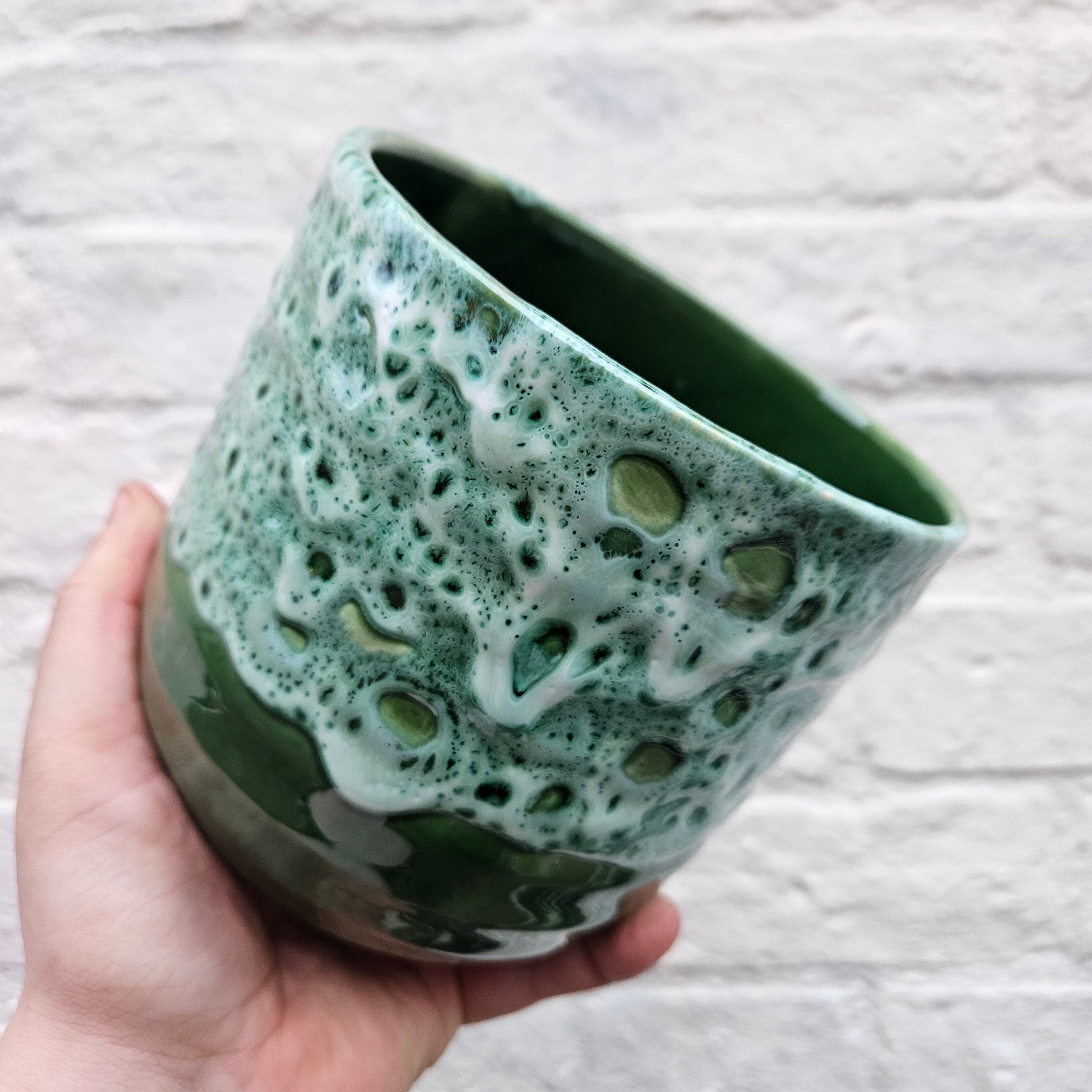 Reactive Glaze Pots