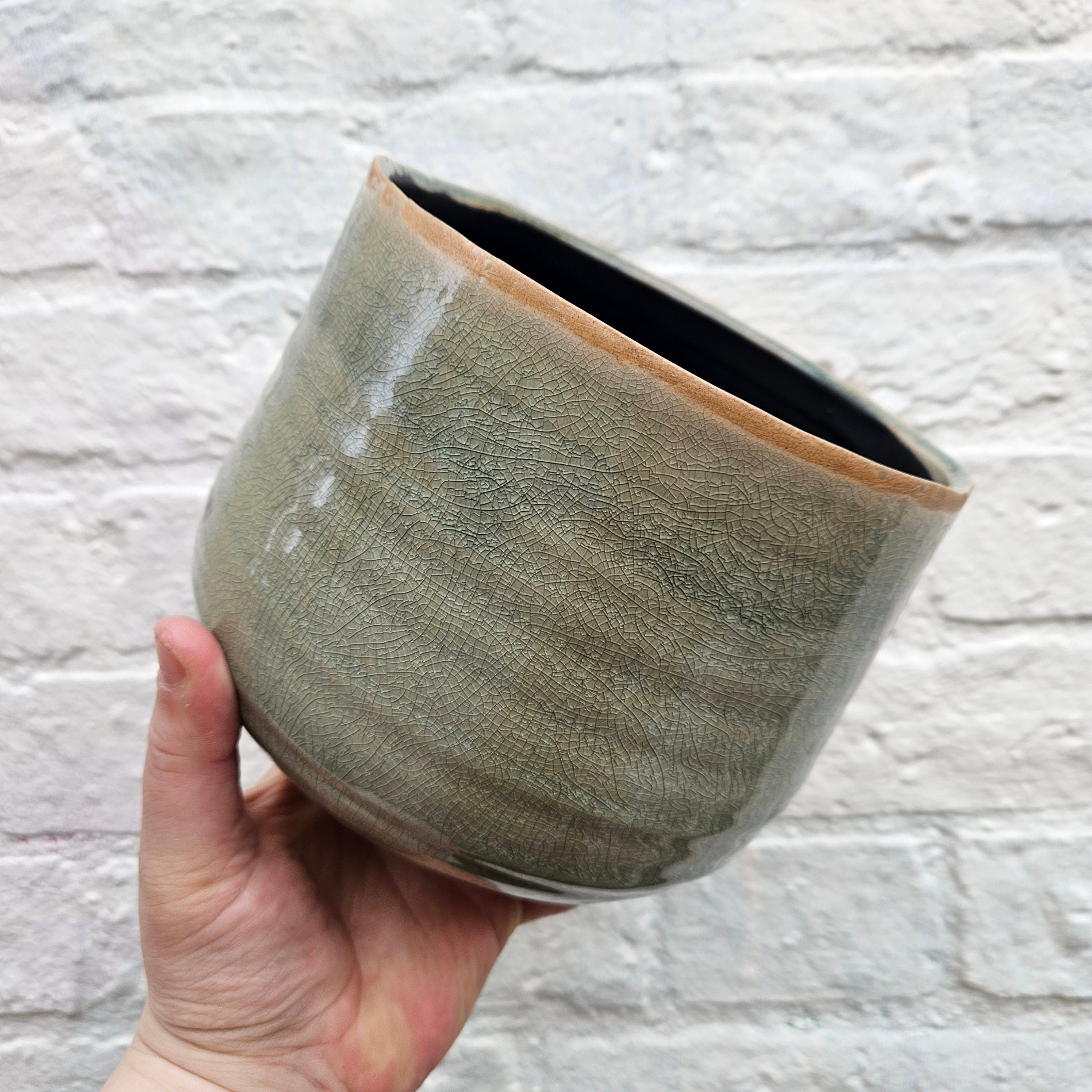 Como Glazed Ceramic Pots
