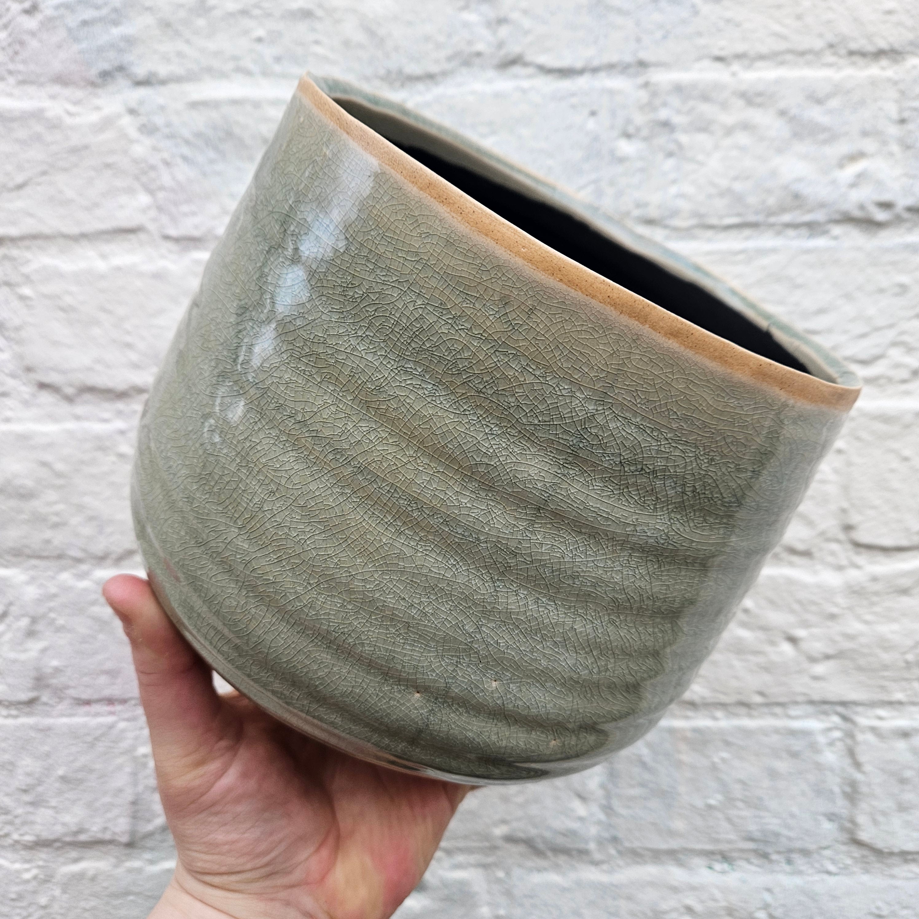 Como Glazed Ceramic Pots