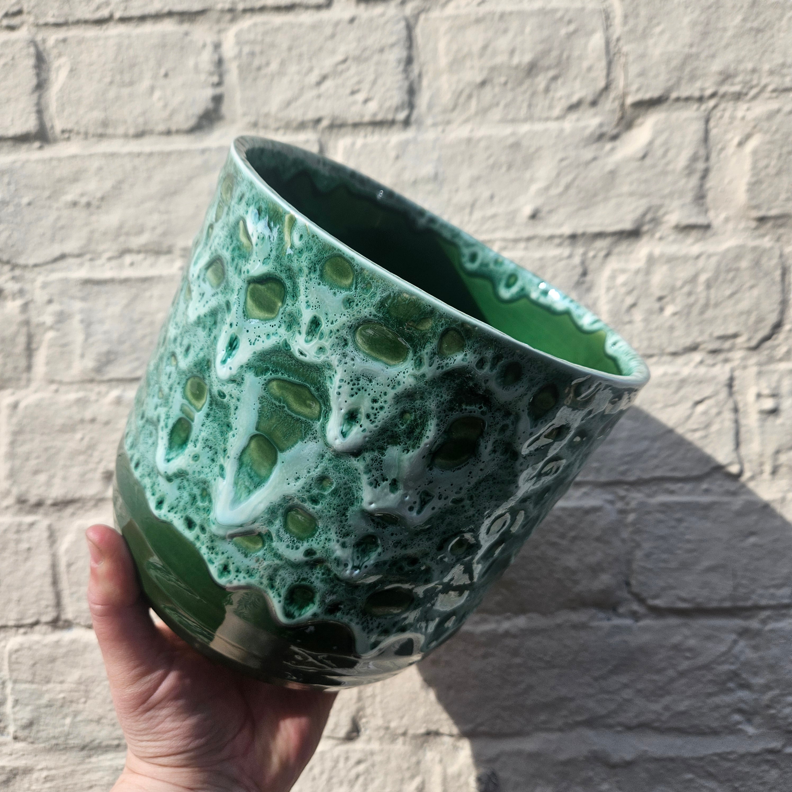 Reactive Glaze Pots
