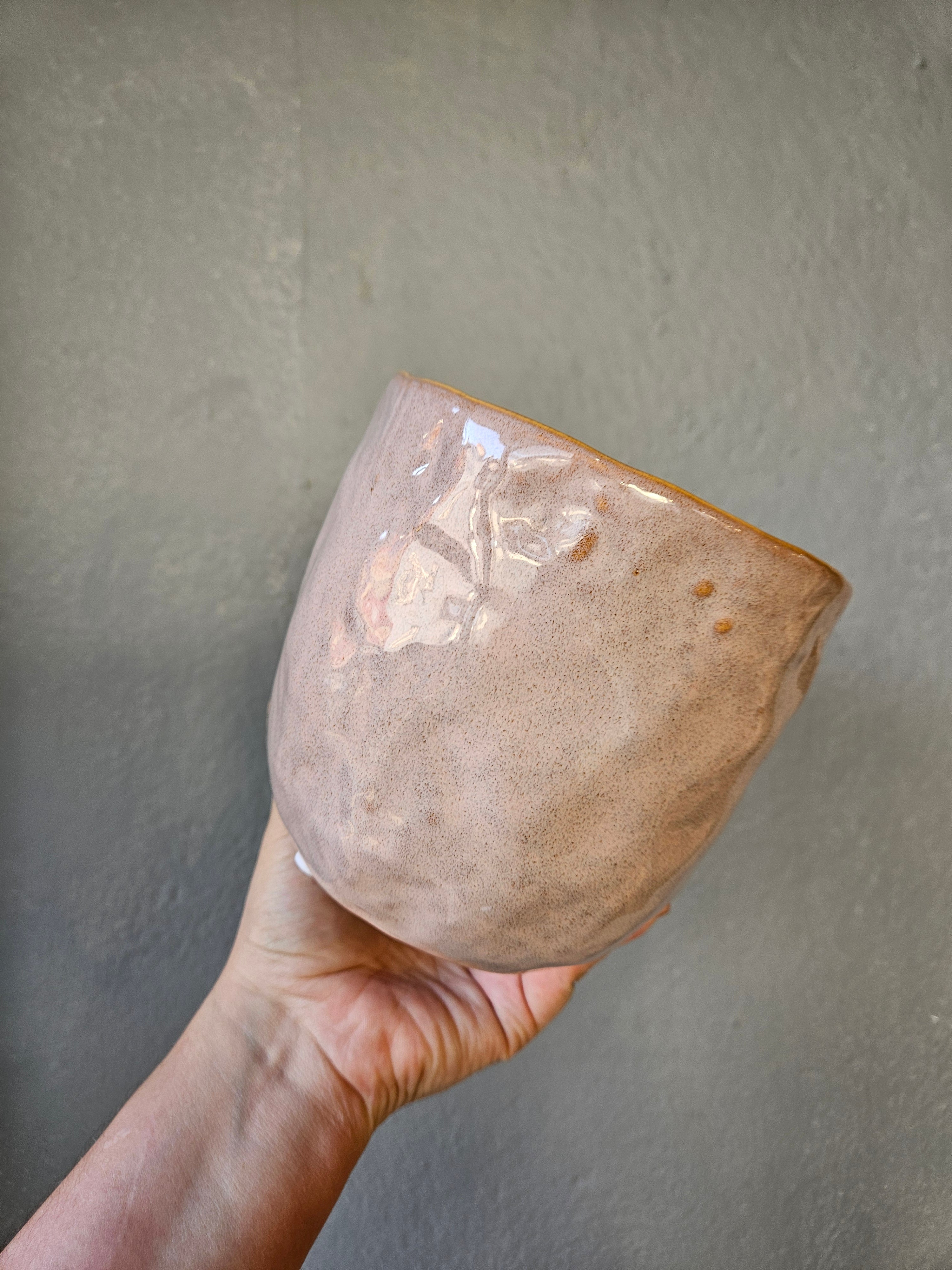 Ivyline Brooke Rustic Glazed Pot