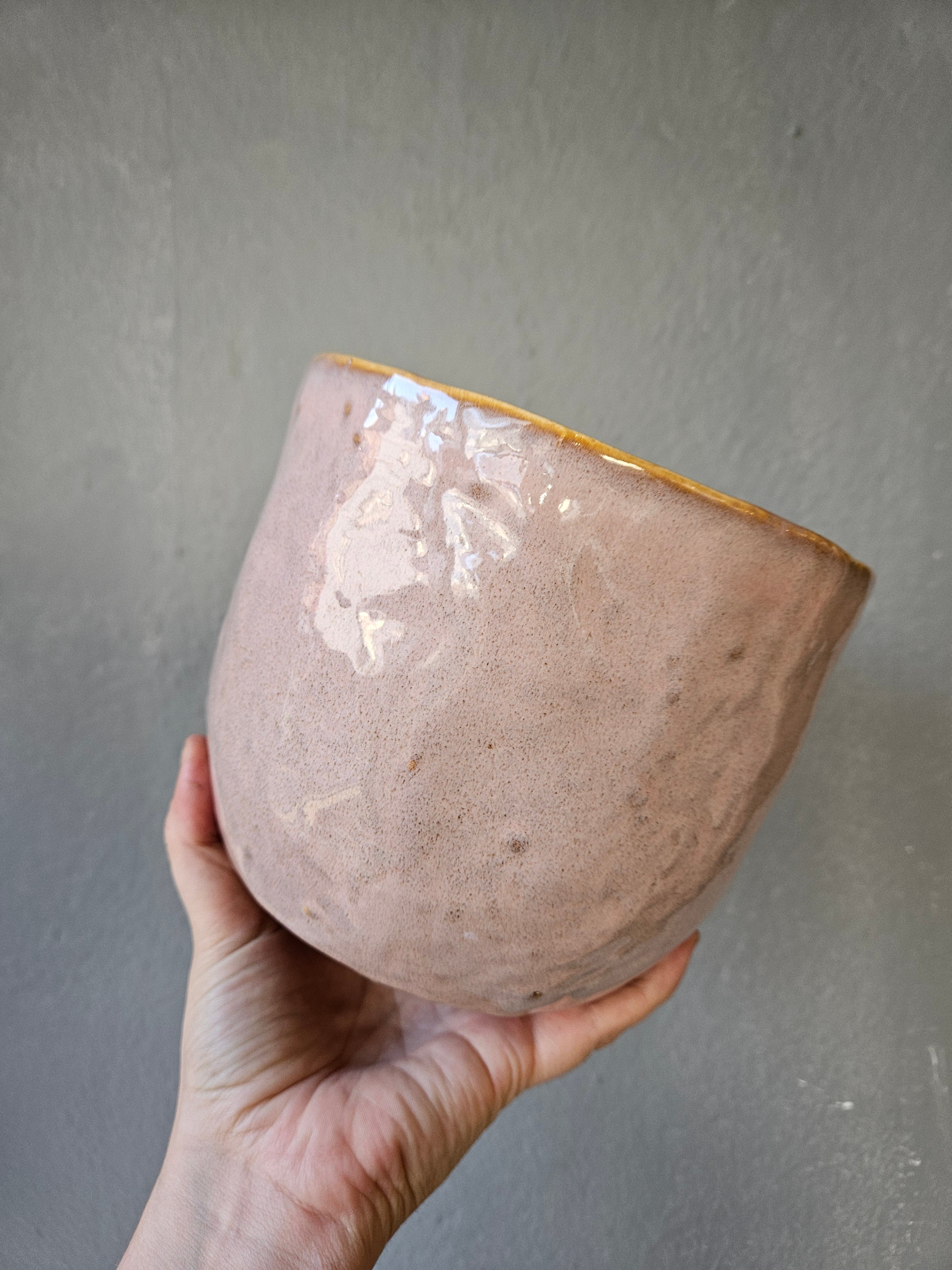 Ivyline Brooke Rustic Glazed Pot