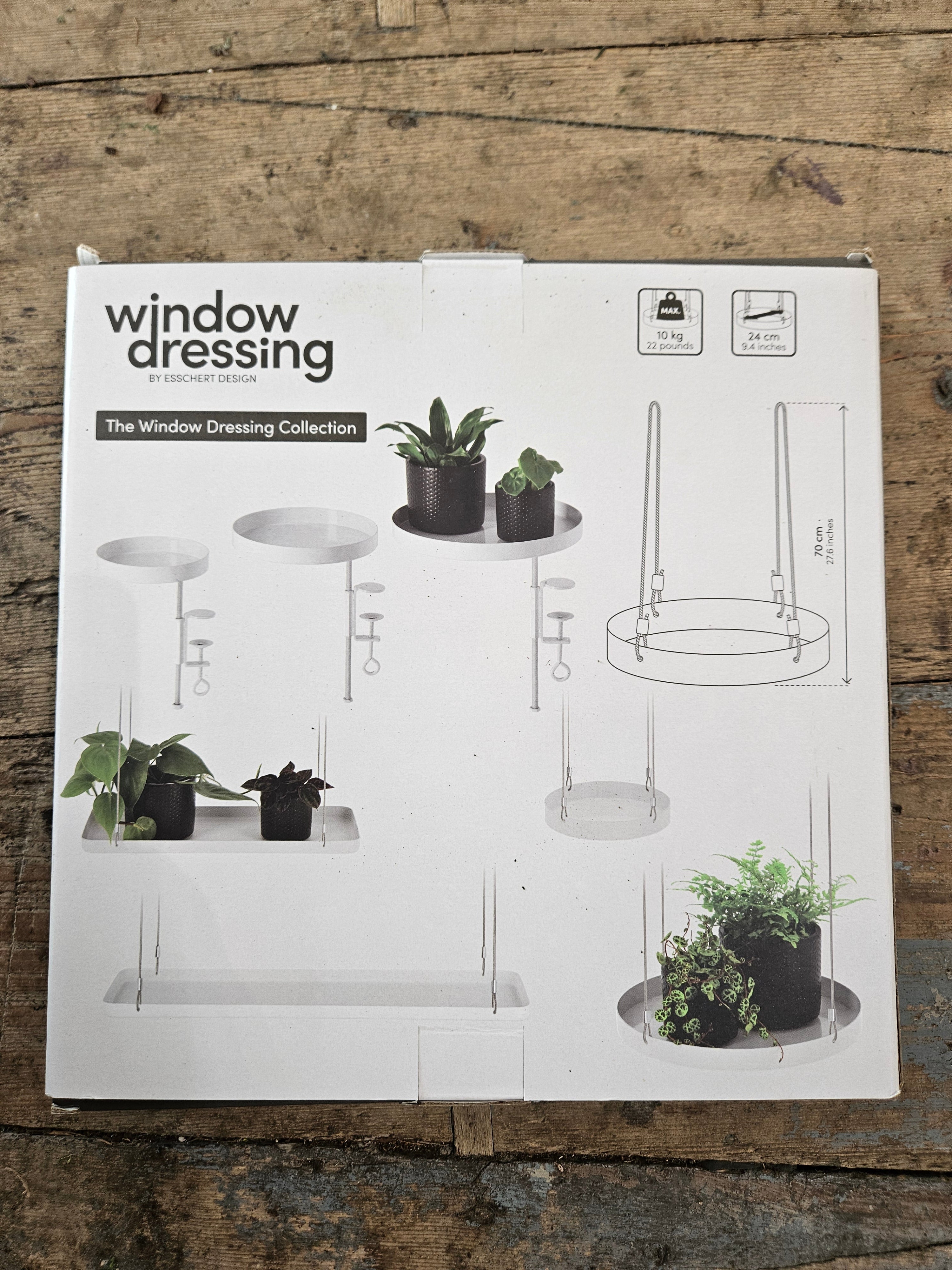 Plant hanging shelf -3 different varieties