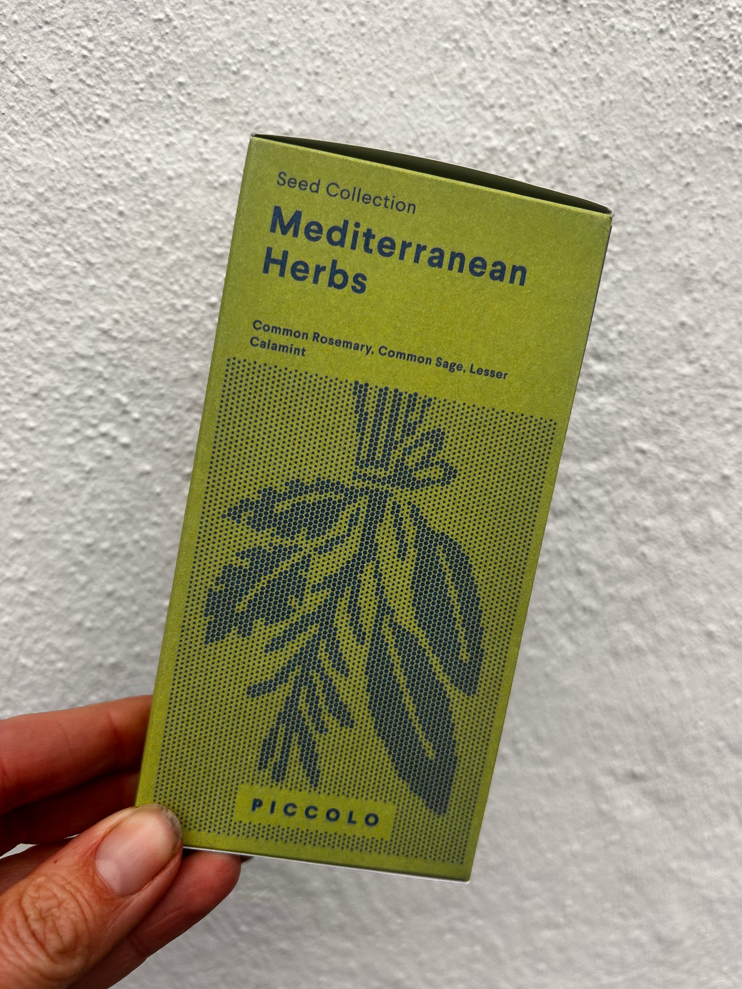 Piccolo singles and sets of seeds for your kitchen garden