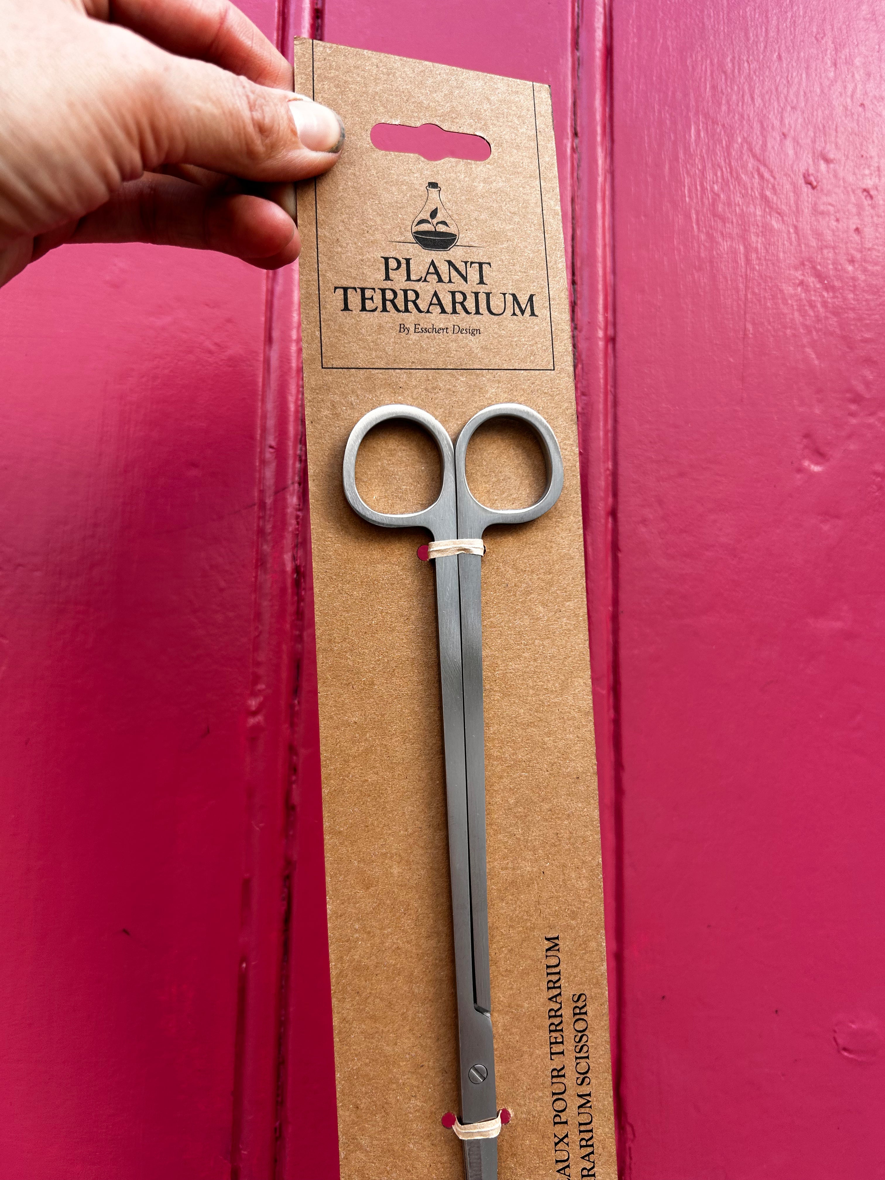 Long terrarium scissors
