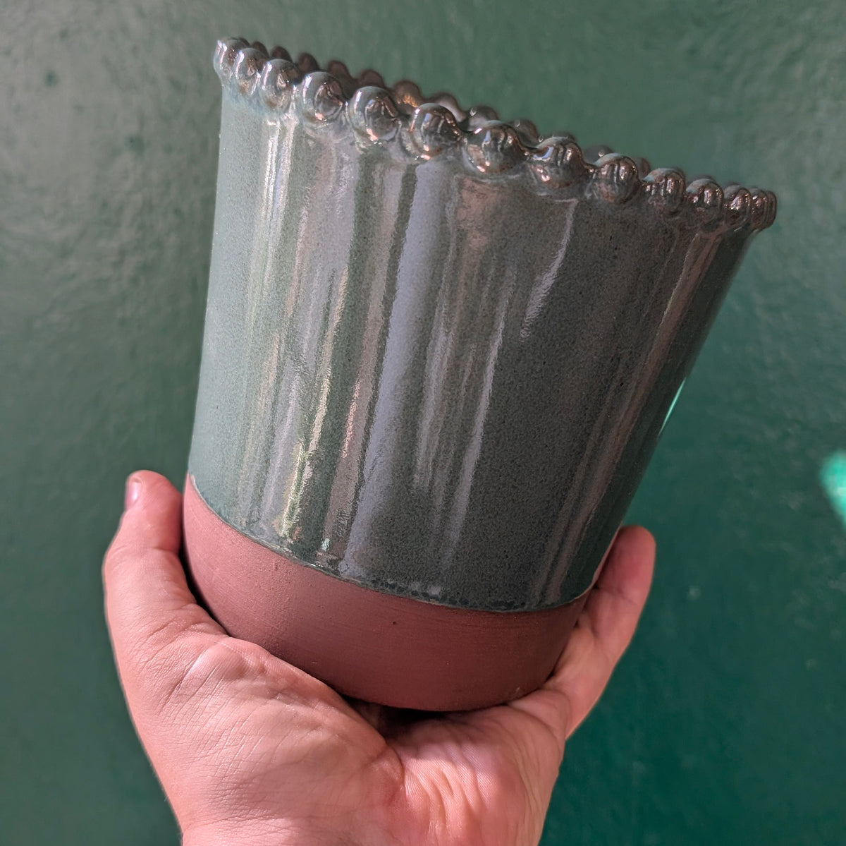 Adeline Beaded Edge Pots
