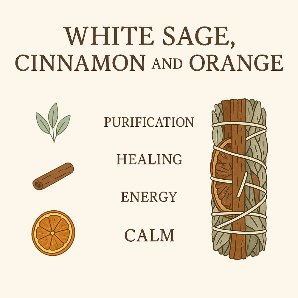 Herbal White Sage Smudge Sticks