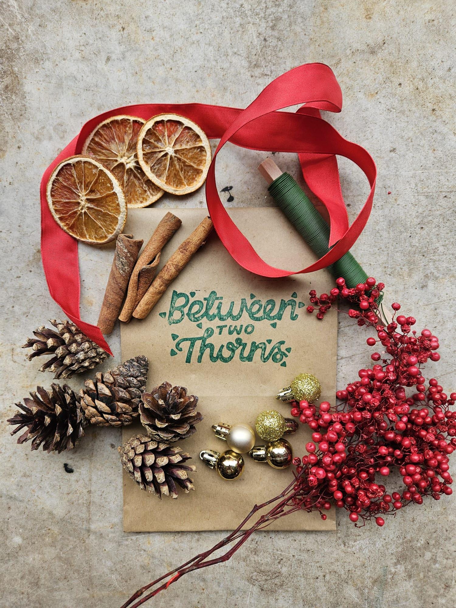 Diy christmas wreath kit!