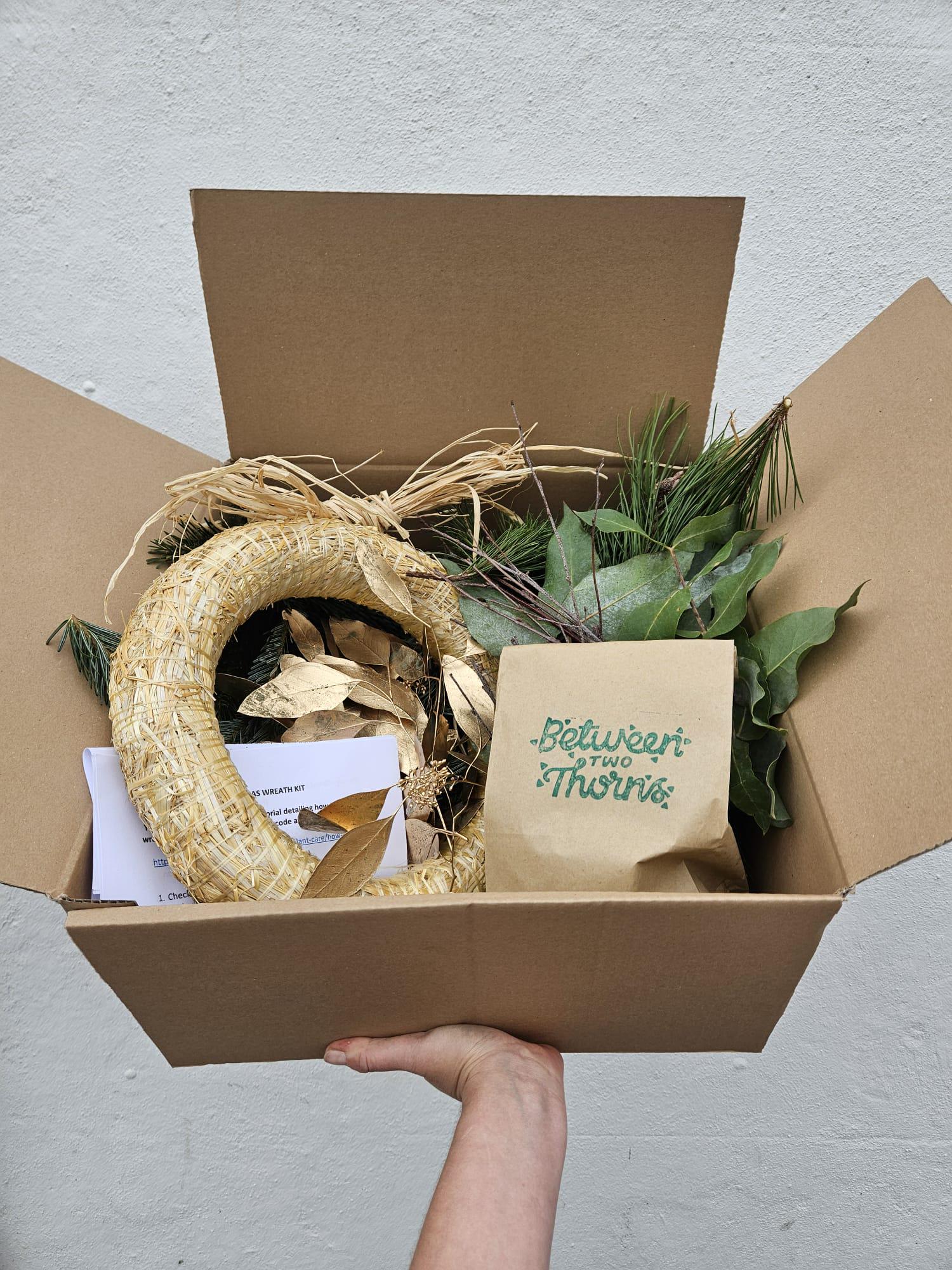 Diy christmas wreath kit!