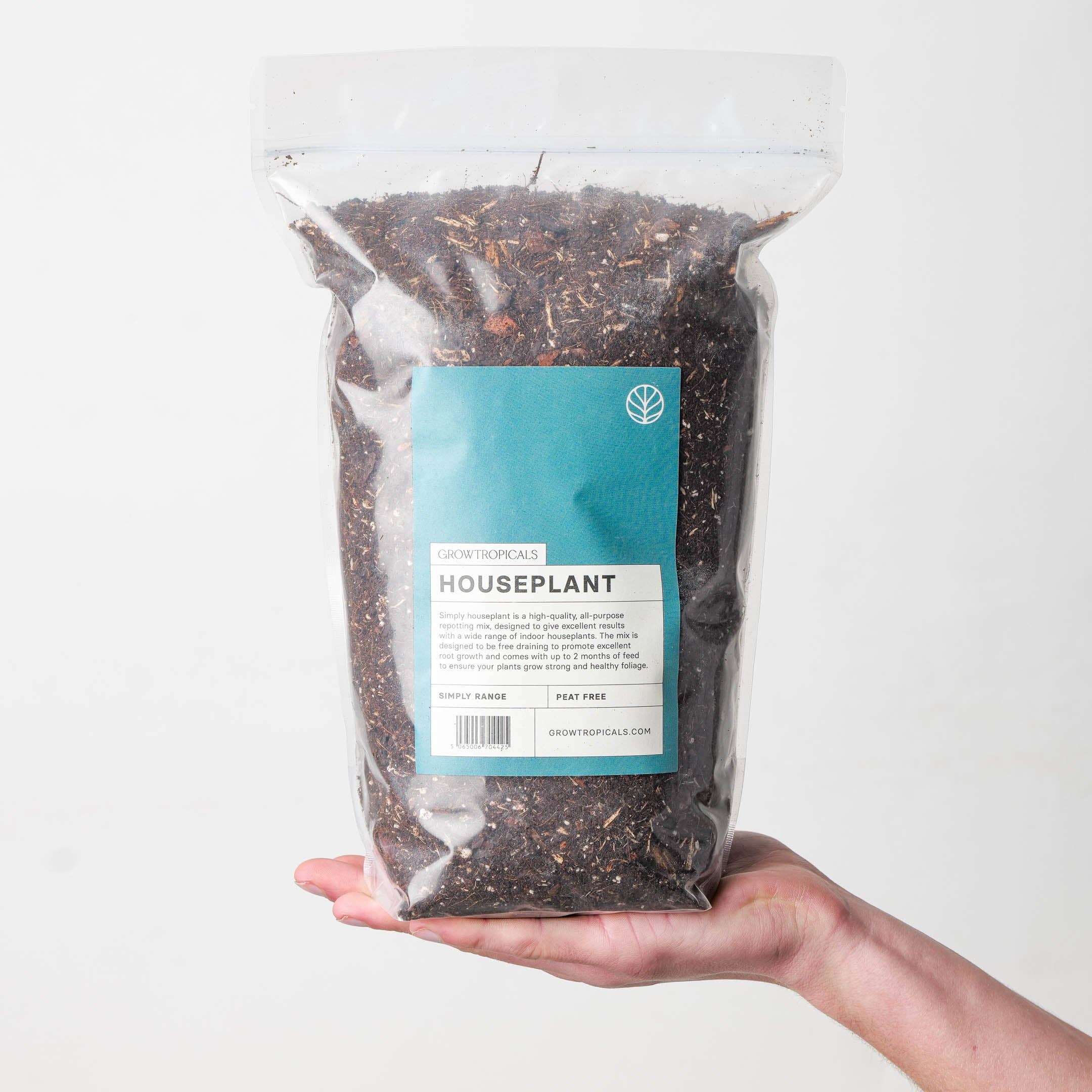 Simply Houseplant soil - Grow Tropical