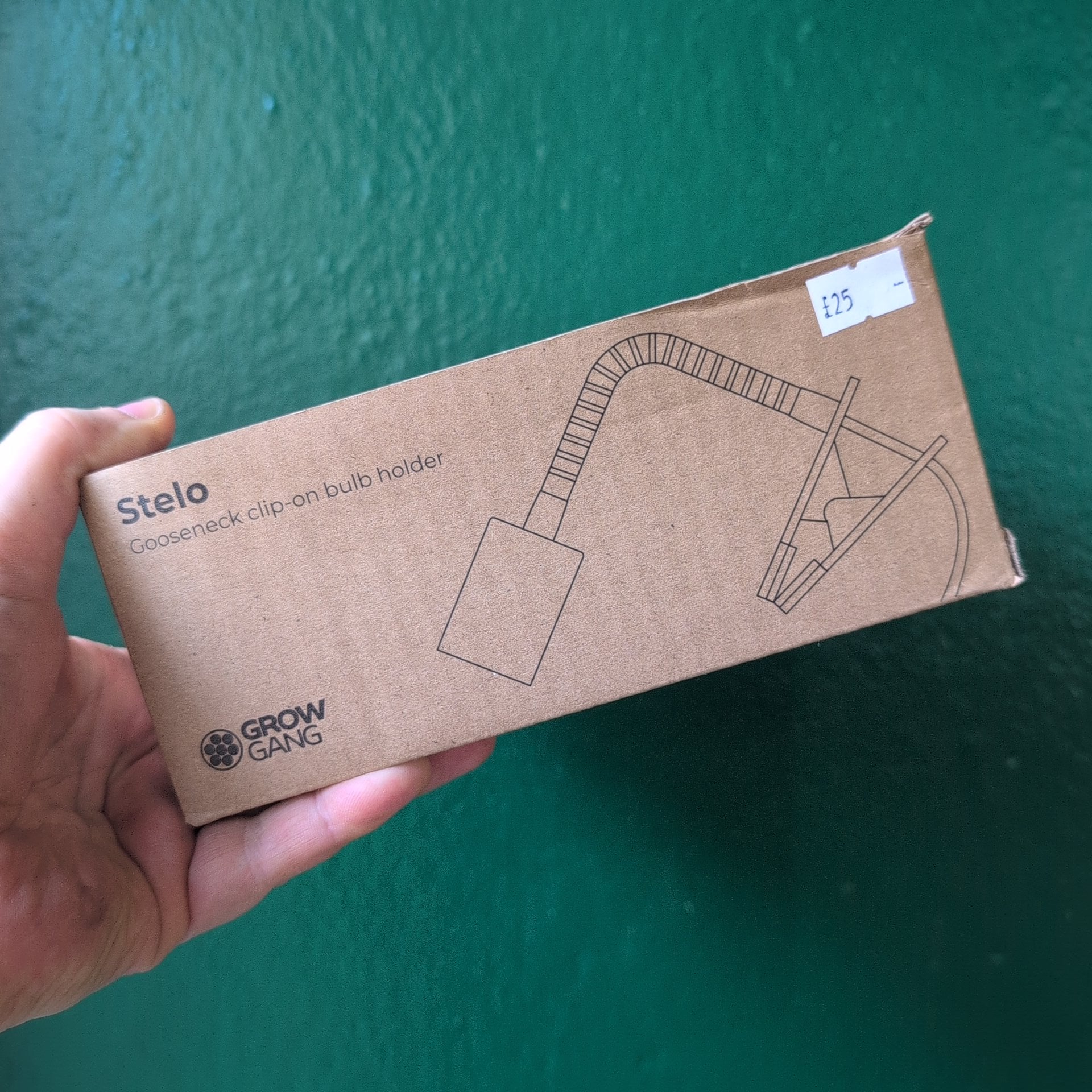 Grow Gang Stelo Gooseneck Clip-On Bulb Holder