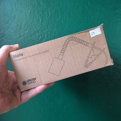 Grow Gang Stelo Gooseneck Clip-On Bulb Holder