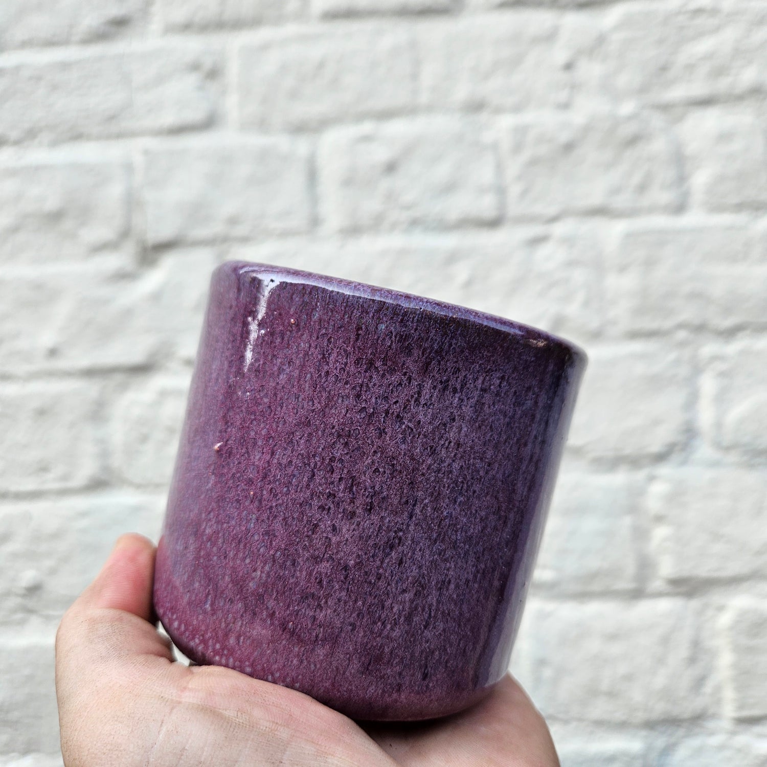 Small ceramic pots to house nursery pots 7cm or below
