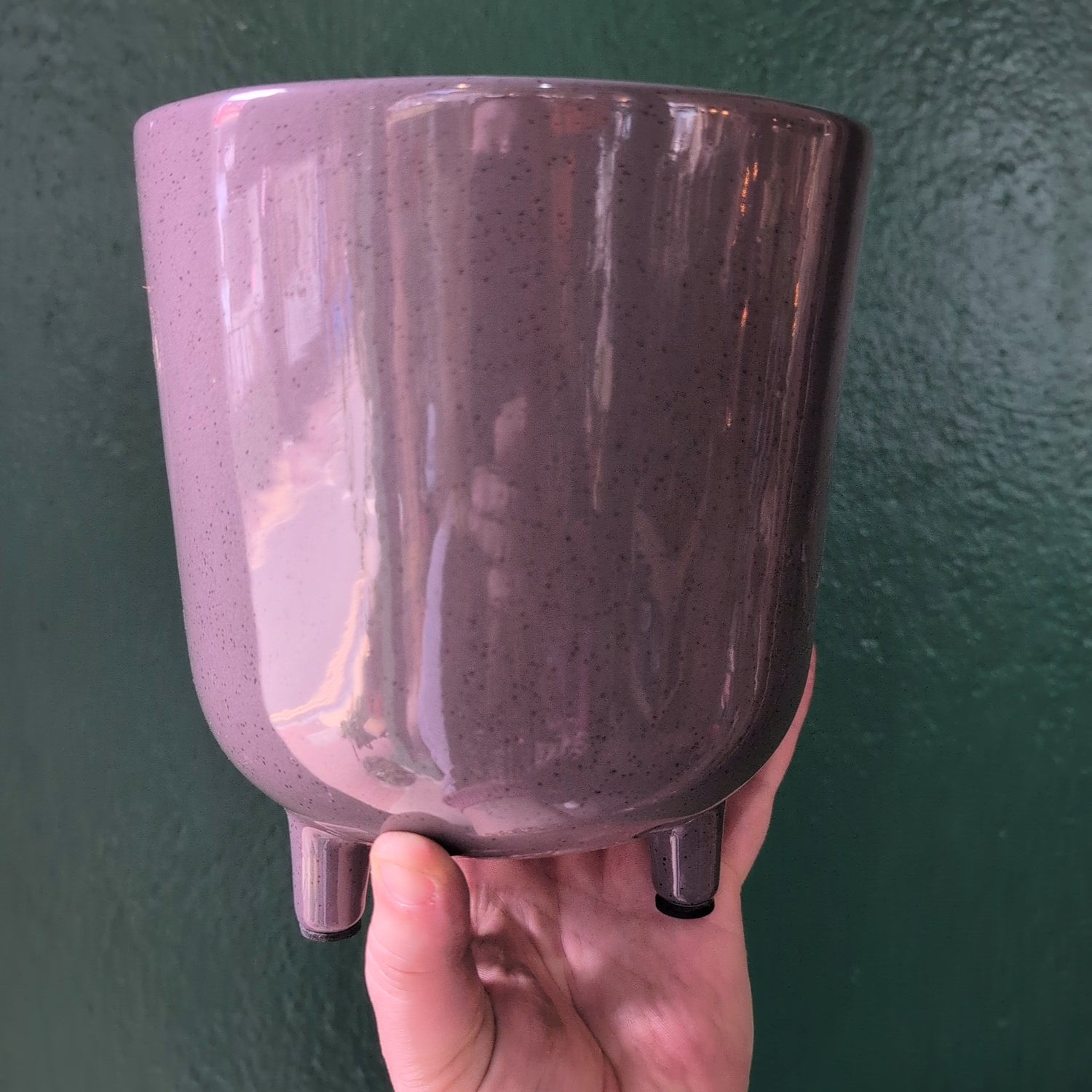 Lecce Speckled Pots with Feet