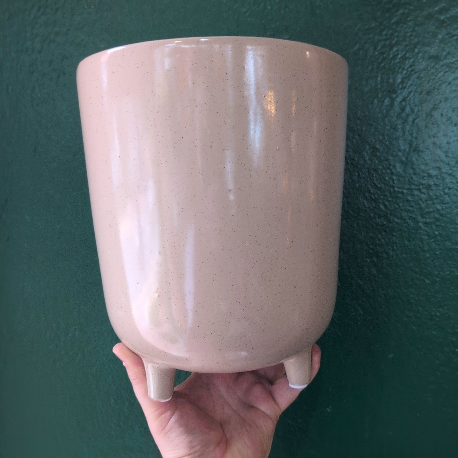 Lecce Speckled Pots with Feet