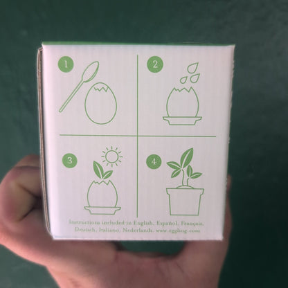 Eggling Crack &amp; Grow – Basil