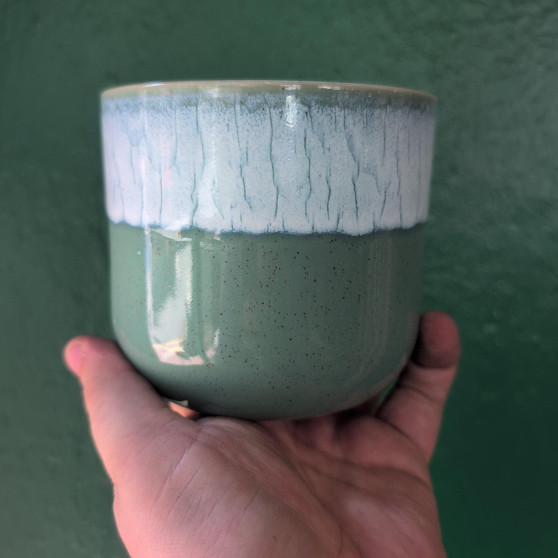 Jodie Dipped Reactive Glaze Pot