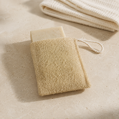 Natural Loofah Rectangular Pouch