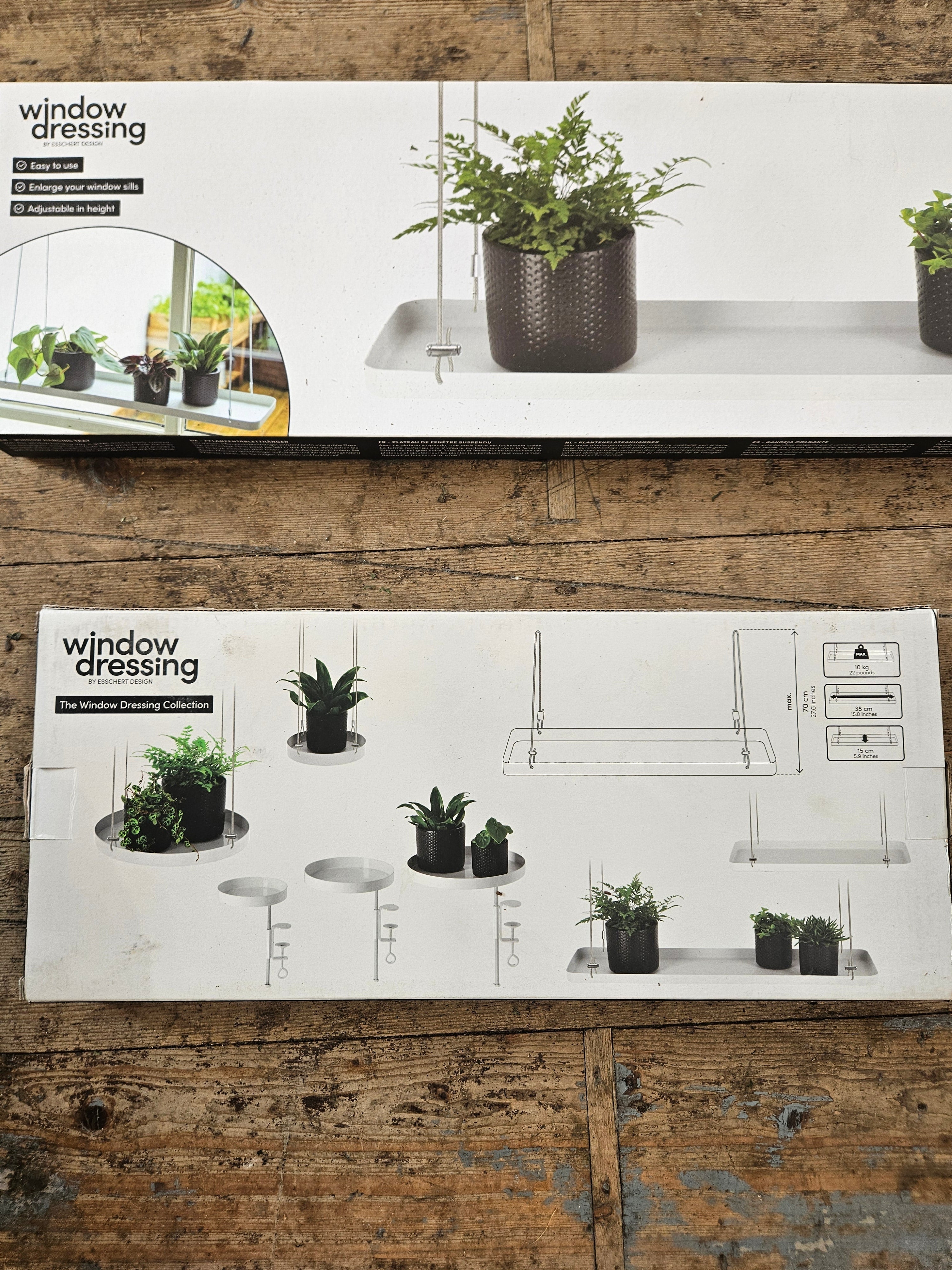 Plant hanging shelf -3 different varieties