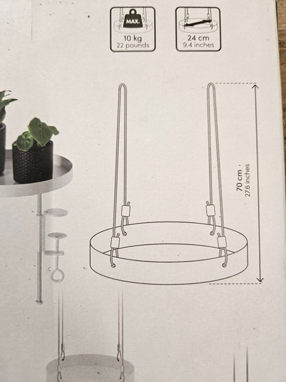 Plant hanging shelf -3 different varieties