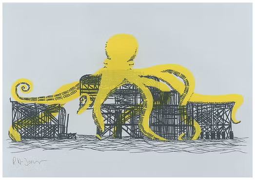 Cephalopod Scenes by Ruth Wragg-Jones