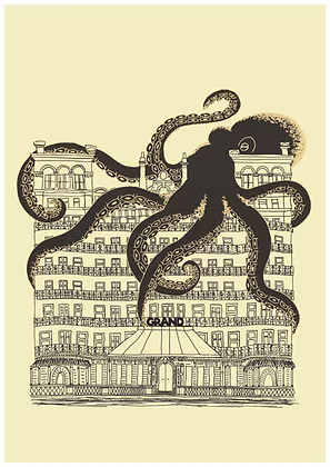 Cephalopod Scenes by Ruth Wragg-Jones