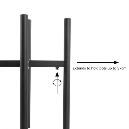 Metal Adjustable Plant Stand | M&amp;W