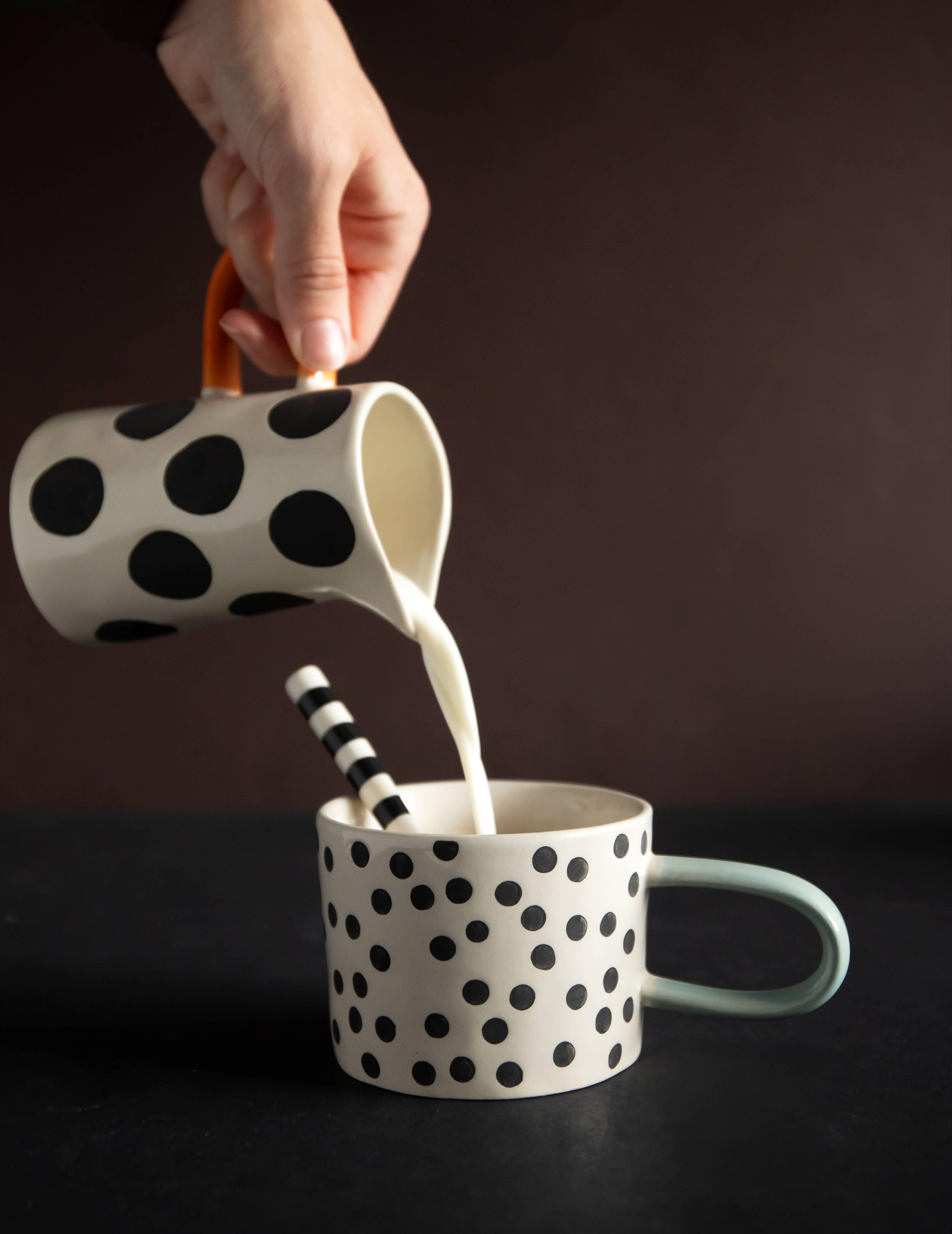 Mono Ditsy Spot Mug