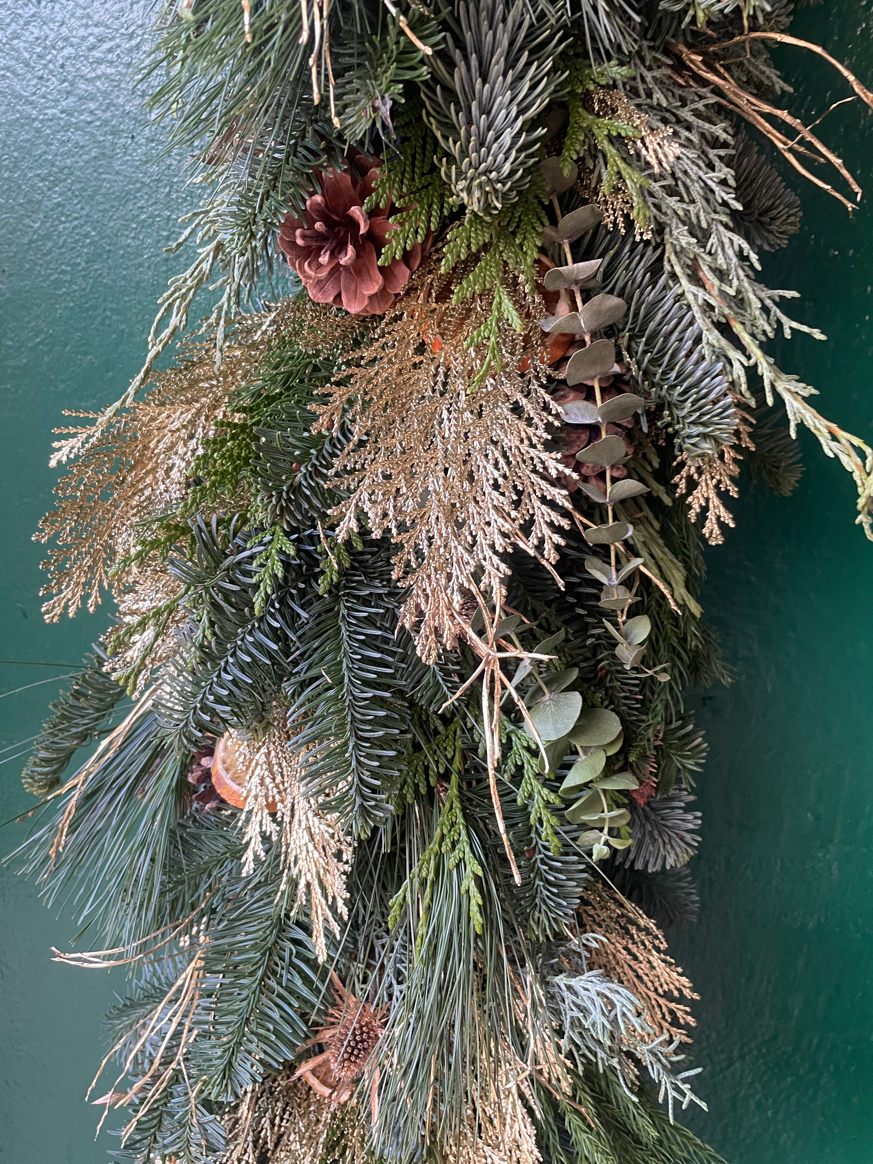 Bespoke &amp; Ready Made Christmas Garlands