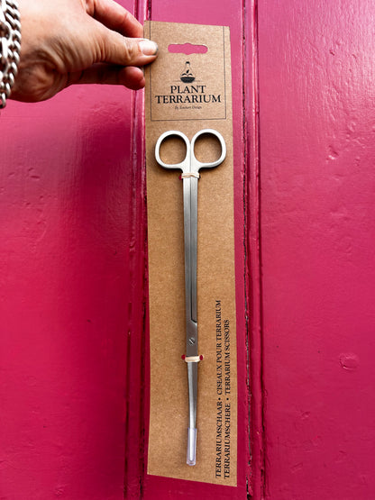 Long terrarium scissors