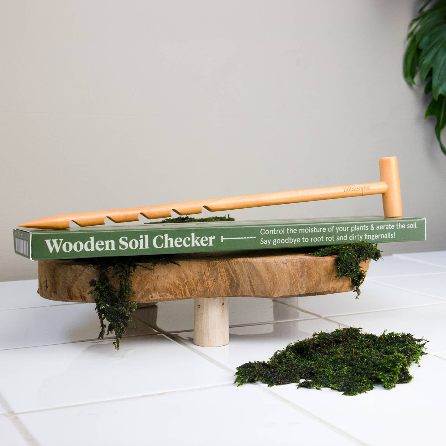 The Soil Checker - wooden soil probe to check soil moisture