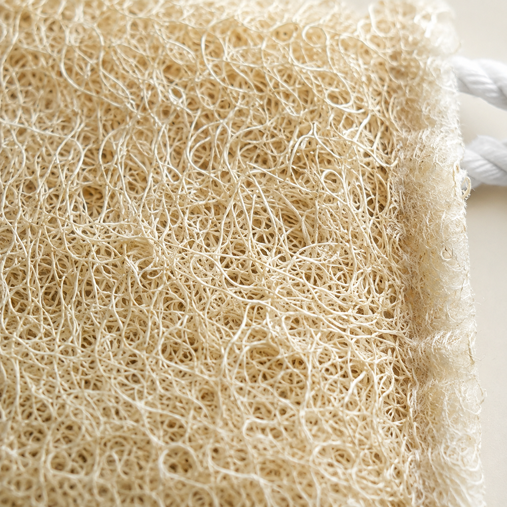 Natural Loofah Rectangular Pouch