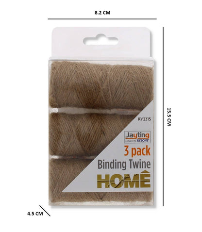 Brown Binding Twine - 3 Pack
