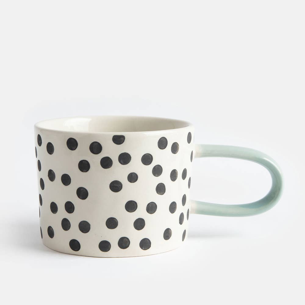 Mono Ditsy Spot Mug