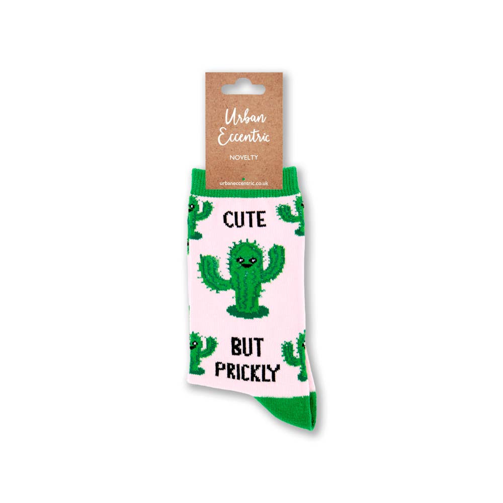 Ladies Cute But Prickly Socks