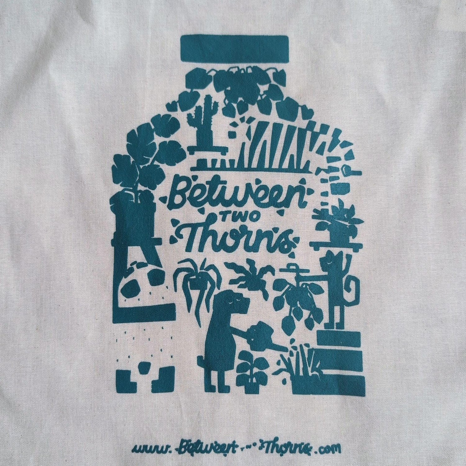 Between Two Thorns - Cotton Tote Bag