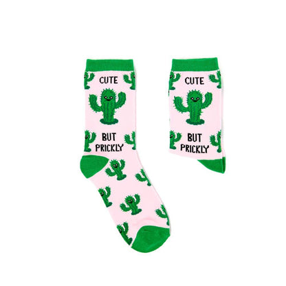 Ladies Cute But Prickly Socks