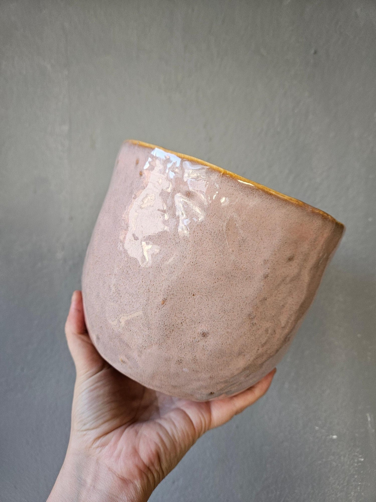Ivyline Brooke Rustic Glazed Pot