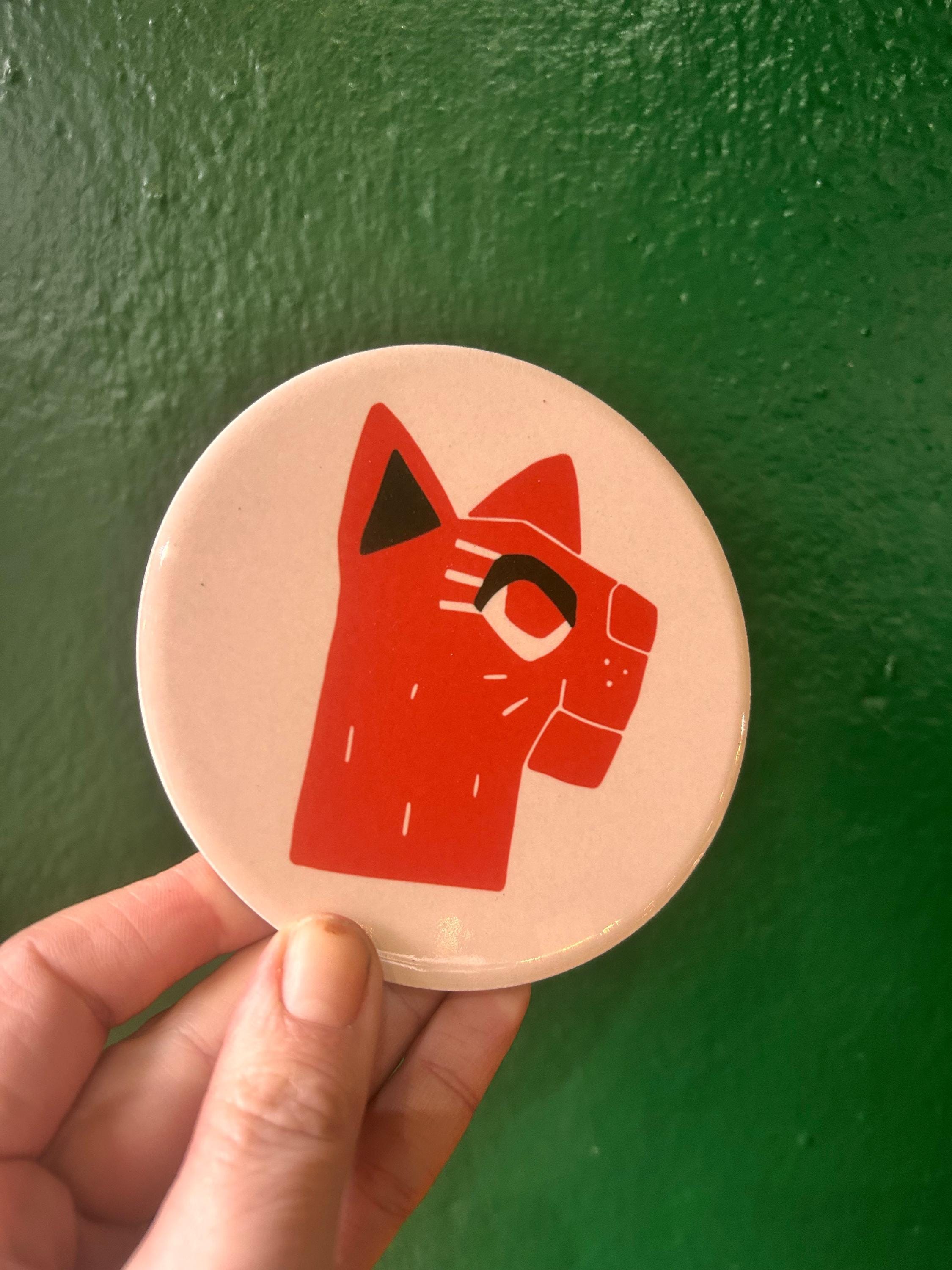 Animal character trivets and coasters - ideal as plant stands