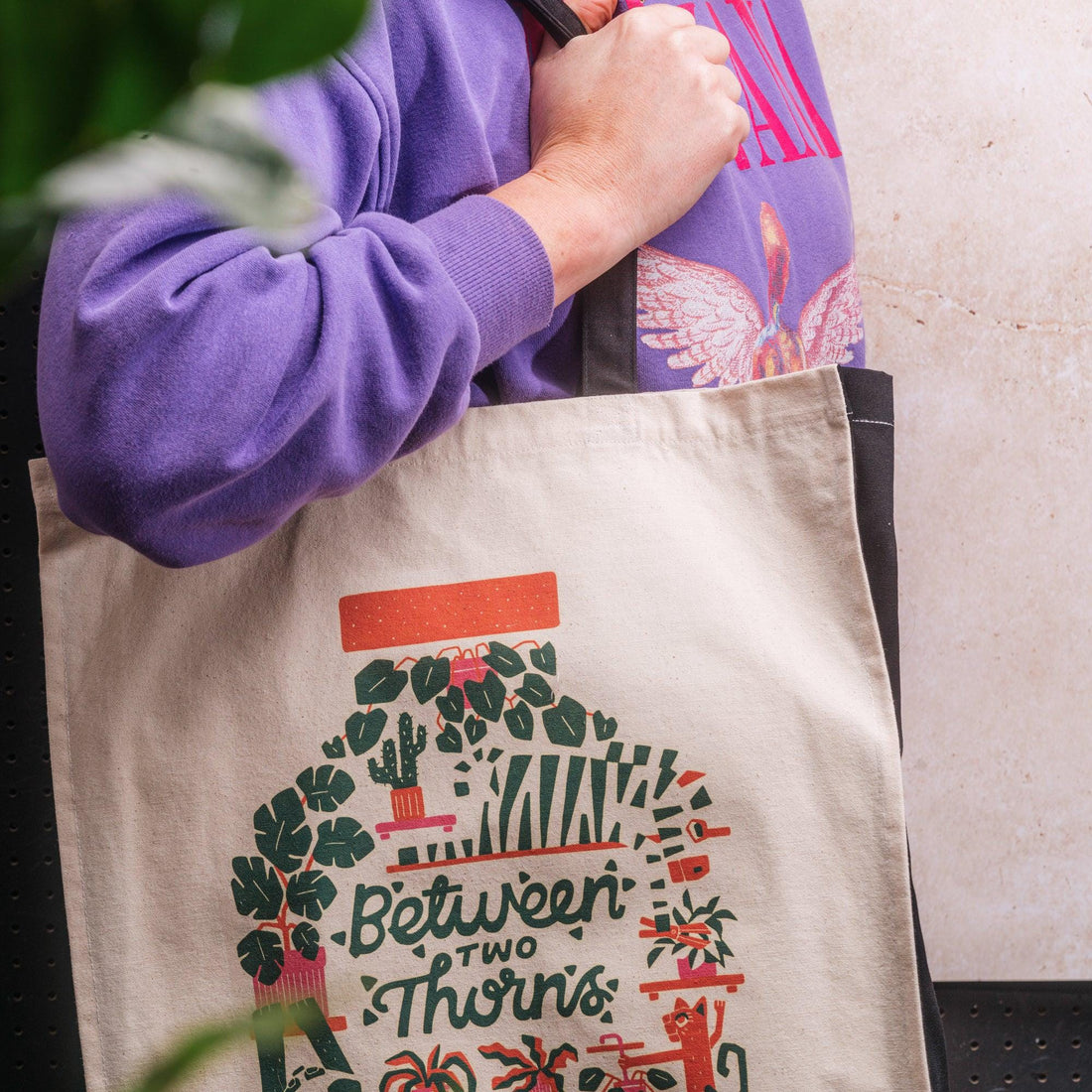 Between Two Thorns - Canvas Tote Bag