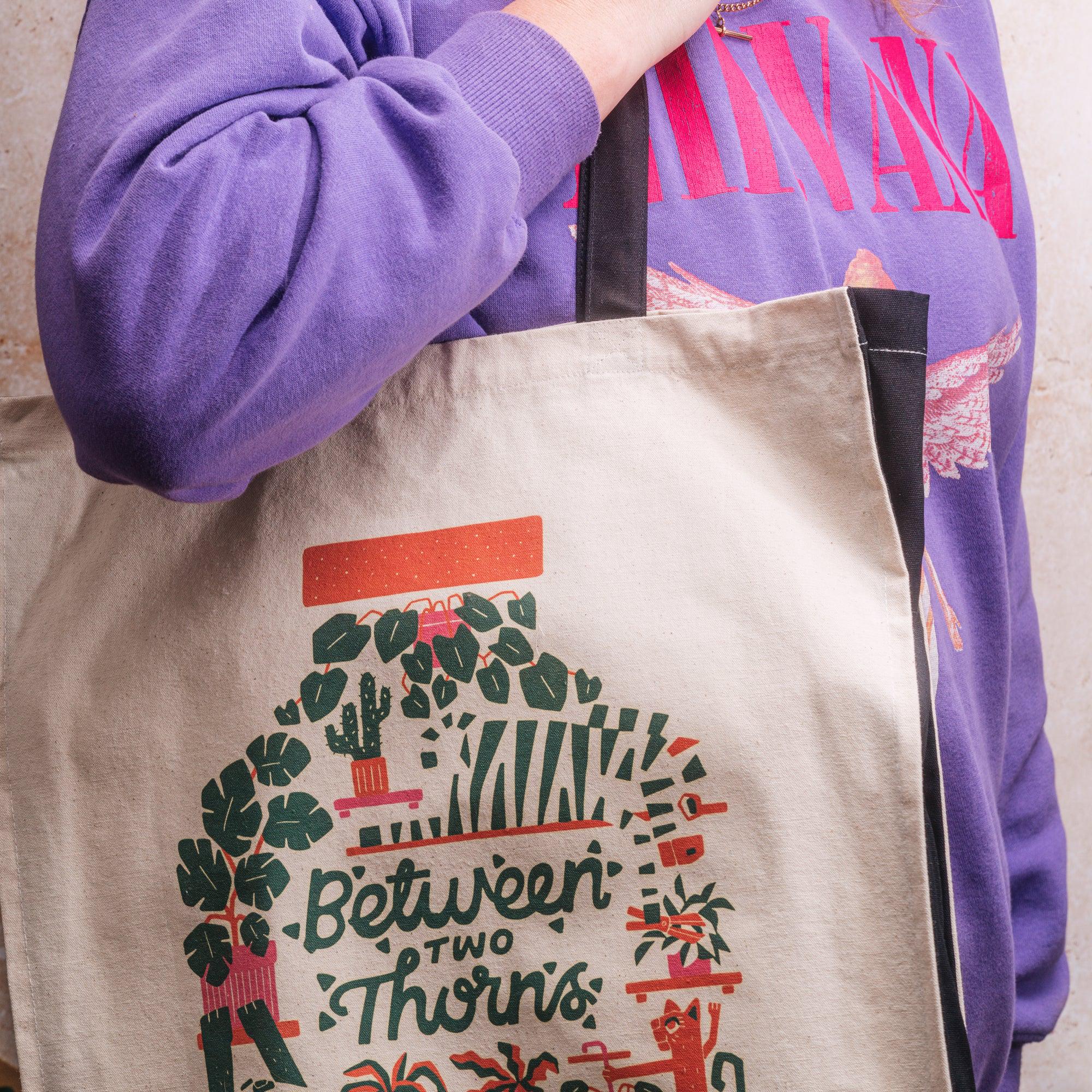 Between Two Thorns - Canvas Tote Bag