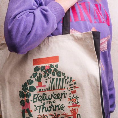 Between Two Thorns - Canvas Tote Bag