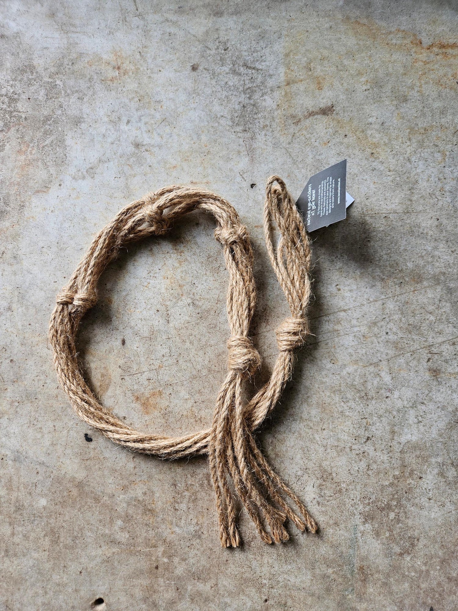 Jute Macrame plant hanger